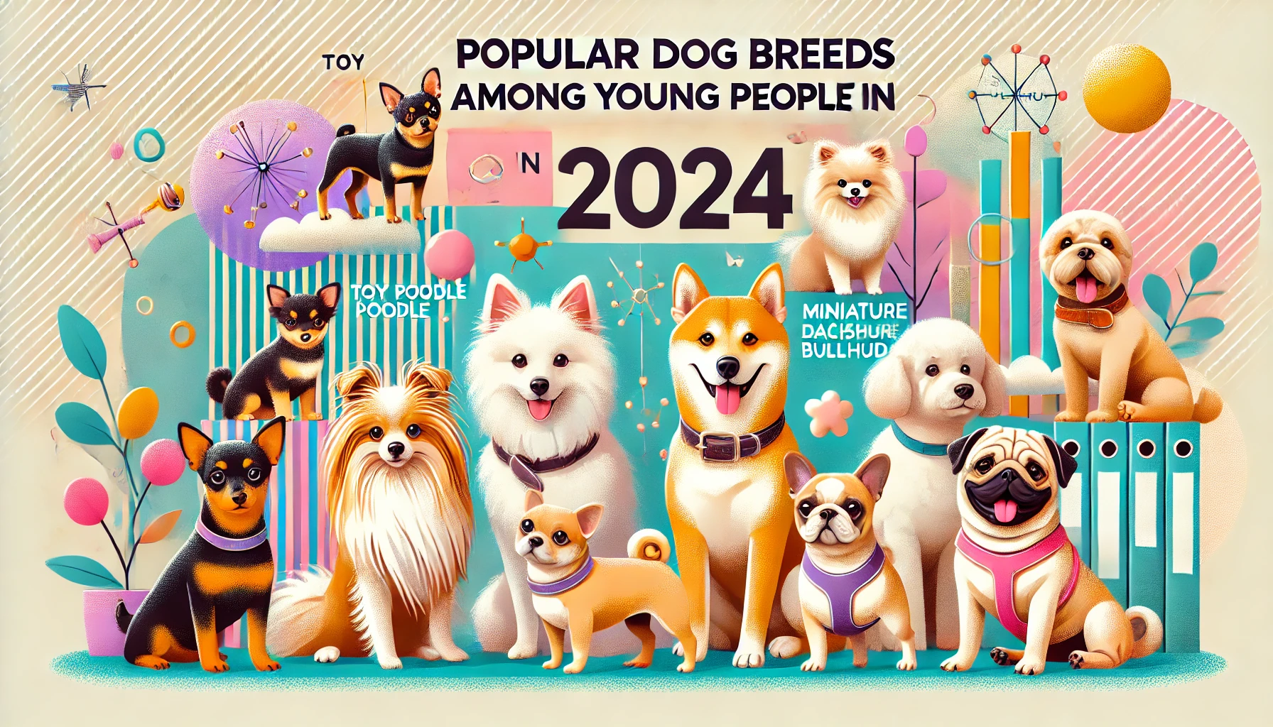 2024年若者に人気の犬種ランキング