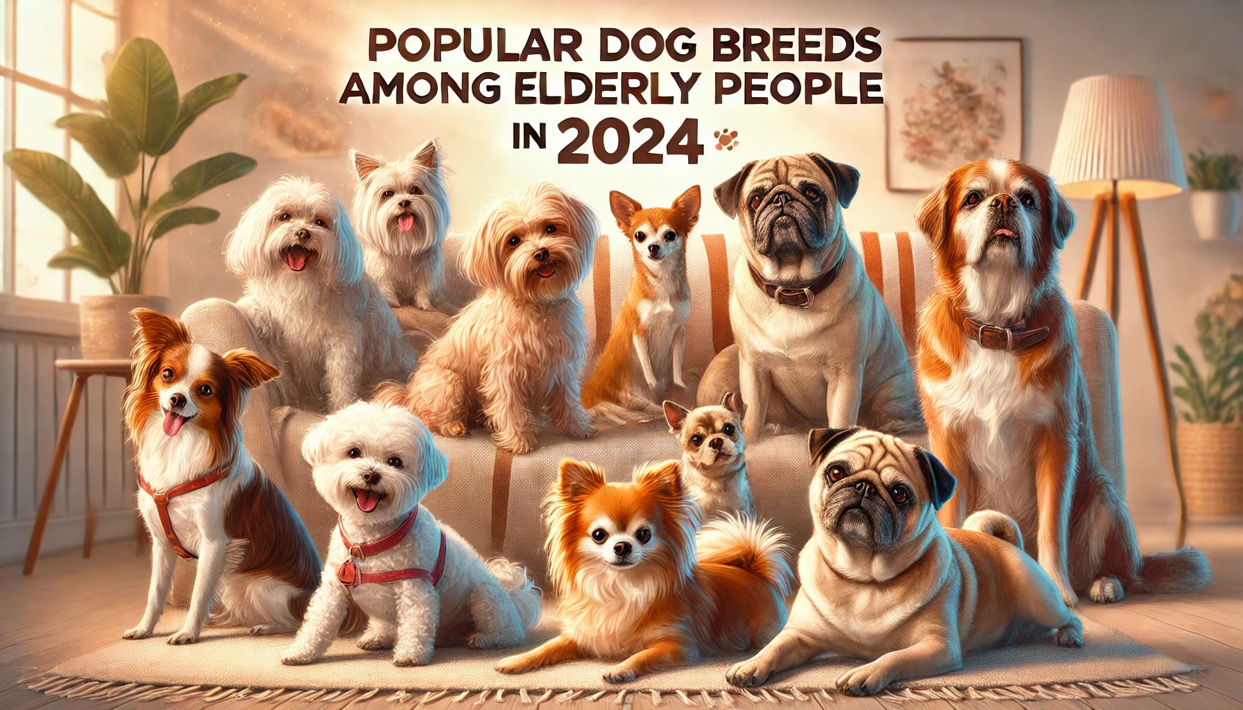 高齢者に人気の犬種ランキング2024